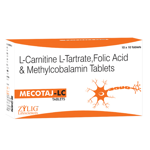 L-Carnitine L-Tartrate, Folic Acid And Methylocobalamin Tablet - Ingredients: 100% Menthol