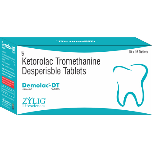 Ketorolac Tromethanine Desperisble Tablet - Age Group: Adult