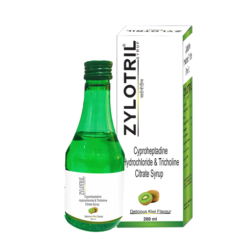 Cyproherptadine Hydrochloride And Tricholin Citrate Syrup - Drug Type: General Medicines