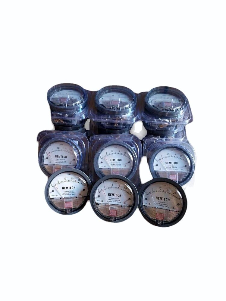 Model G2000-20CM GEMTECH Differential Pressure Gauge Range 0-20 CM W.C