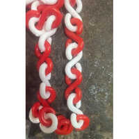 Plastic Link Chain - Color: White