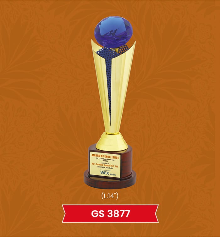 Promotional Crystal Trophies
