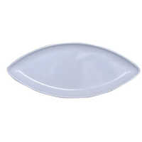 Melamine Platter Leafy Shape