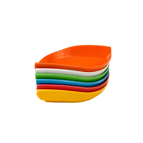 Melamine Twister Chat Plate