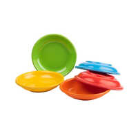 Reusable Melamine Chat Plate