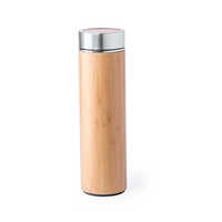 500ml Stainless Steel Bamboo Vacuum Flask
