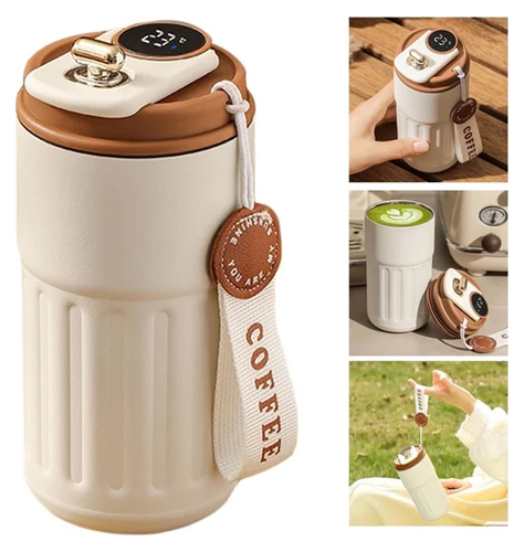 450ml Stainless Steel Temperature Coffee Mug