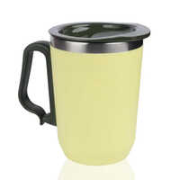 350ml Stainless Steel Coffee Mug With Carabiner Handle