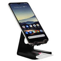 Metal Multi Mobile Stand With Visiting Card and Double Pen Holder