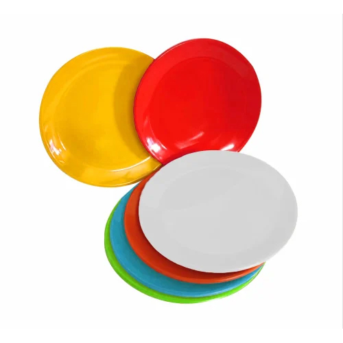 Melamine Snack Half Plate