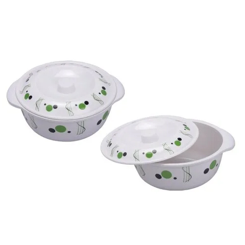 Melamine Crockery Set With Lid