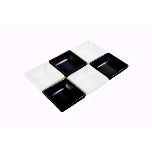 Melamine Square Mini Sweet Chat Bowl