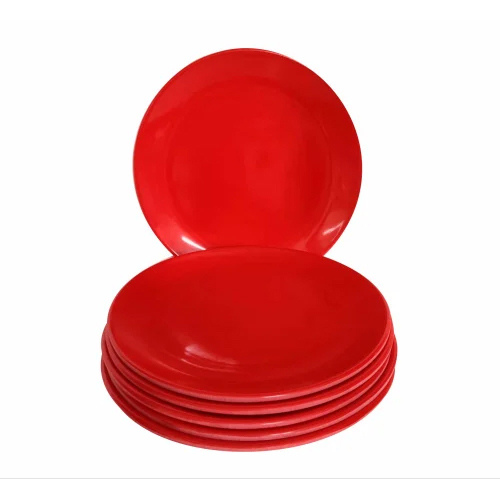 Melamine Plain Dinner Plates