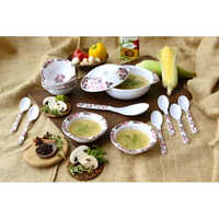 Melamine Serving Pudding Set 15 Pcs