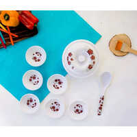 Melamine Serving Pudding Set 9 Pcs