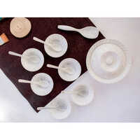 Melamine Marble Pudding Set 15 pcs