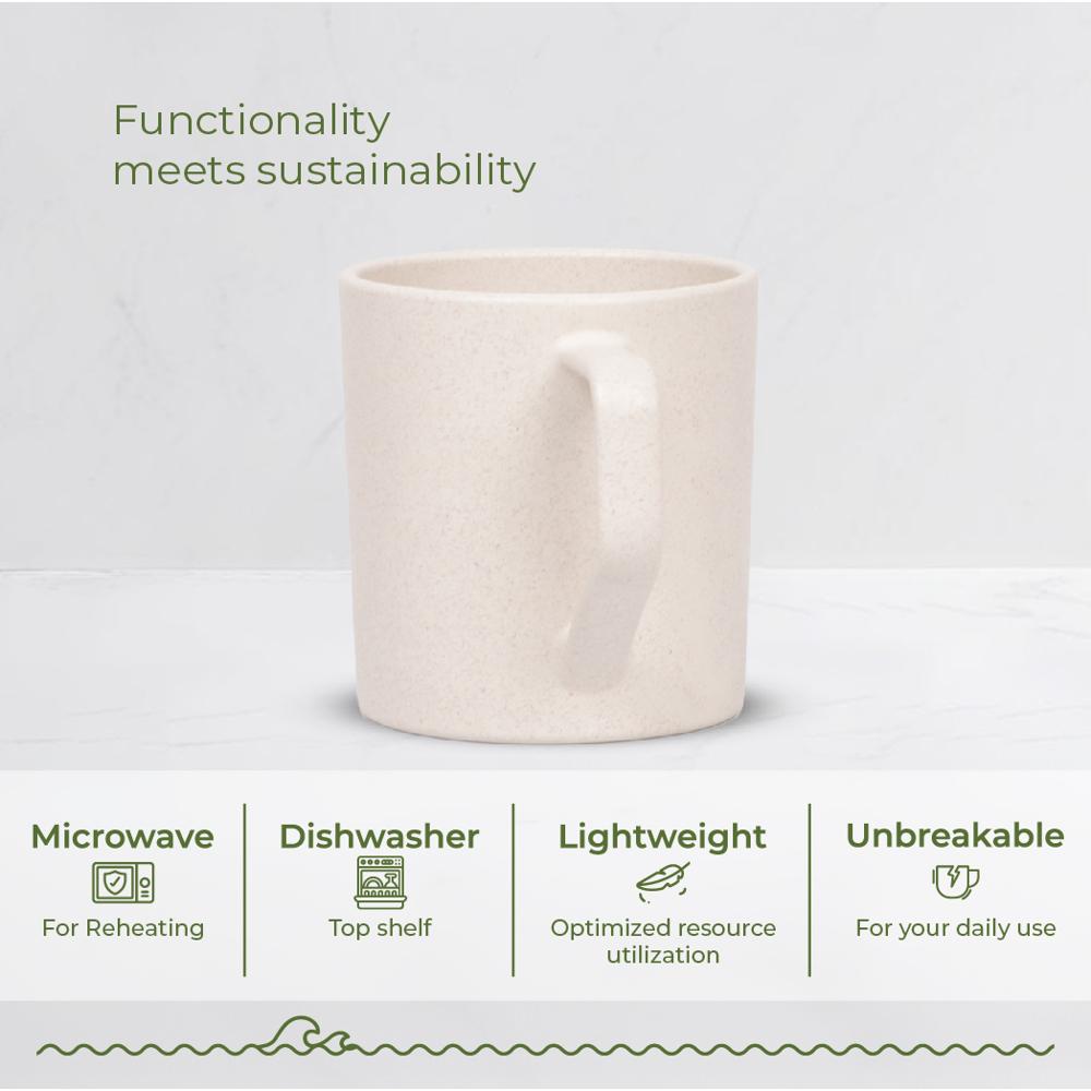 200ml Off White Marine Mist Turtlebrew Promotional Mug