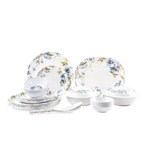 32 Pcs Melamine Round Dinner Set