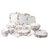 Royal Leaf Melamine Dinner Set