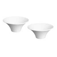 Tableware Serving Melamine Flower Bowl Set Pack Of 2 For Catering