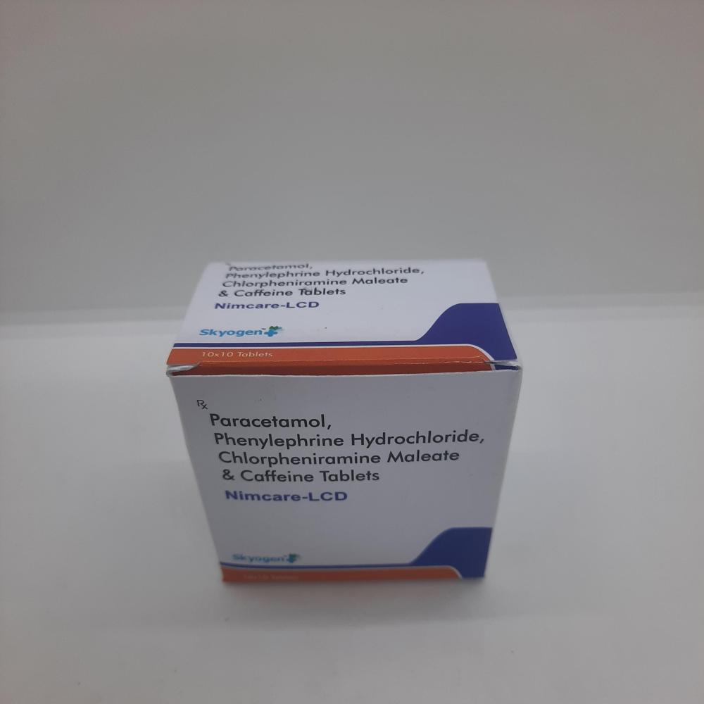 PARACETAMOL, PHENYLEPHRINE HYDROCHLORIDE, CHLORPHENIRAMINE MALEATE, CAFFEINE TABLET  