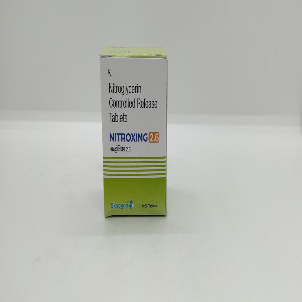 NITROGLYCERIN CONTROLLED RELEASE TABLET