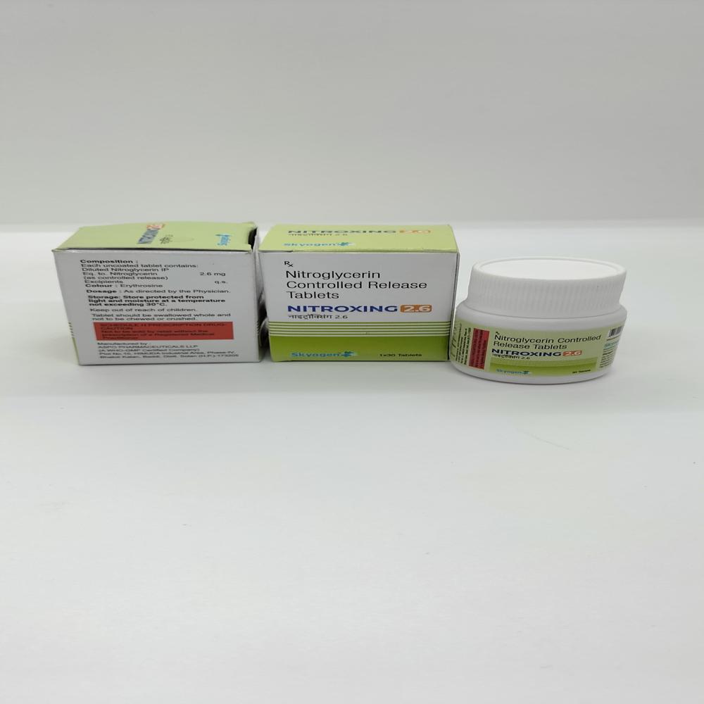 NITROGLYCERIN CONTROLLED RELEASE TABLET