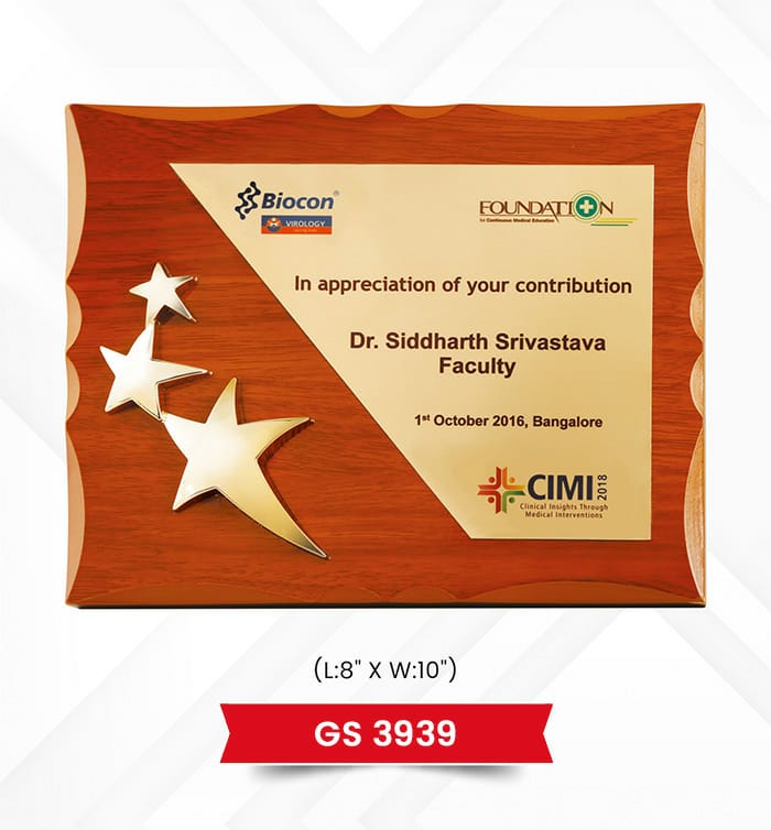 Wooden Star Memento