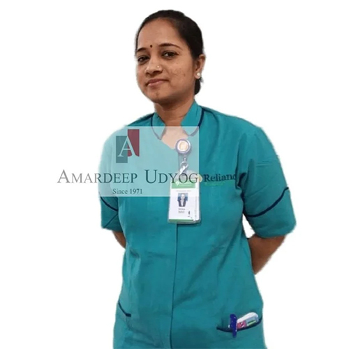 Green Nurse Uniform - Application: Hospital