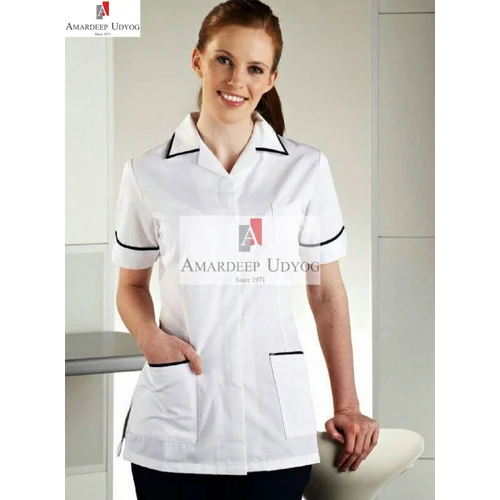 White Women Lab Coat