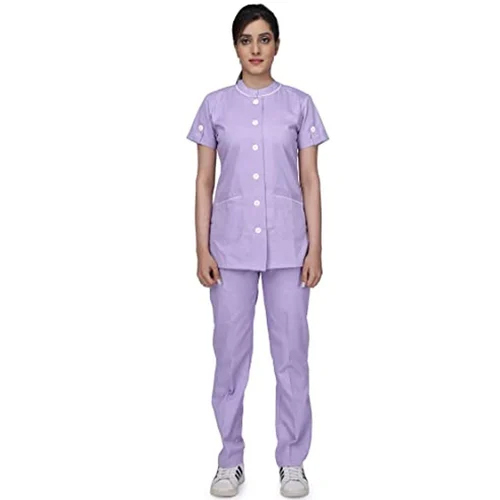 Nurse Wear Hospital Uniform - Fabric Type: Cotton