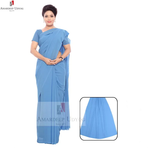 Sky Blue Saree