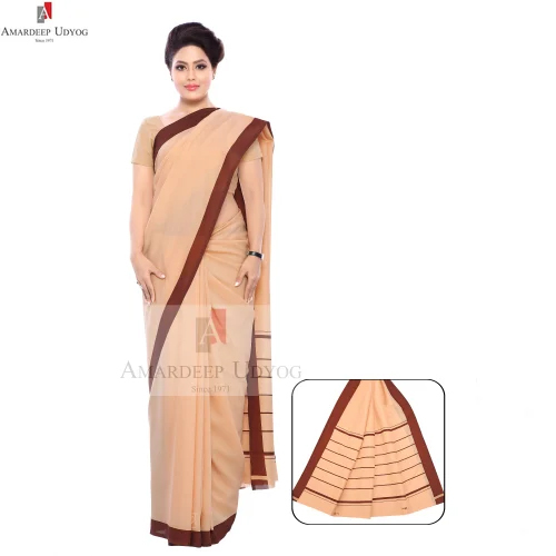 Border Uniform Saree