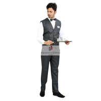 Male Waiter Uniform - Color: Black