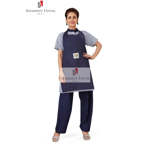 Blue Kitchen Apron