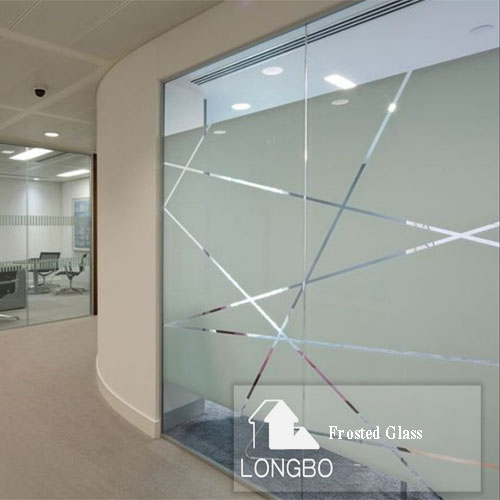 3mm-12mm Frosted Sandblasted Glass for Windows 