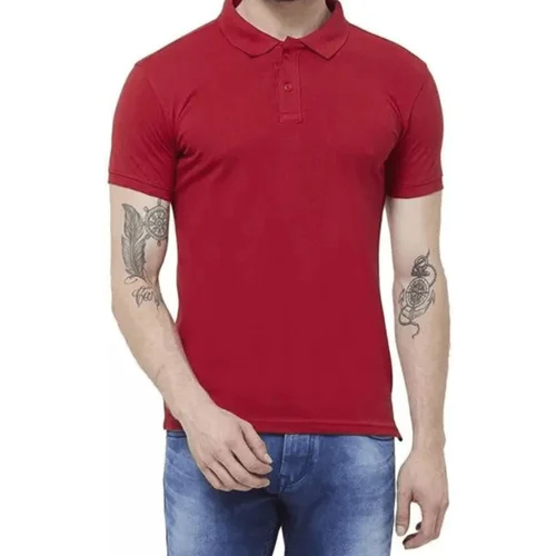 Mens Promotional Collar T Shirt