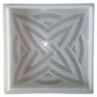 Silicone Plastic Star Tile Mould - Color: White