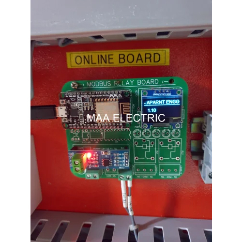 Online Monitoring Of Kwh And Other Electrical System Parameter - Color: Grey