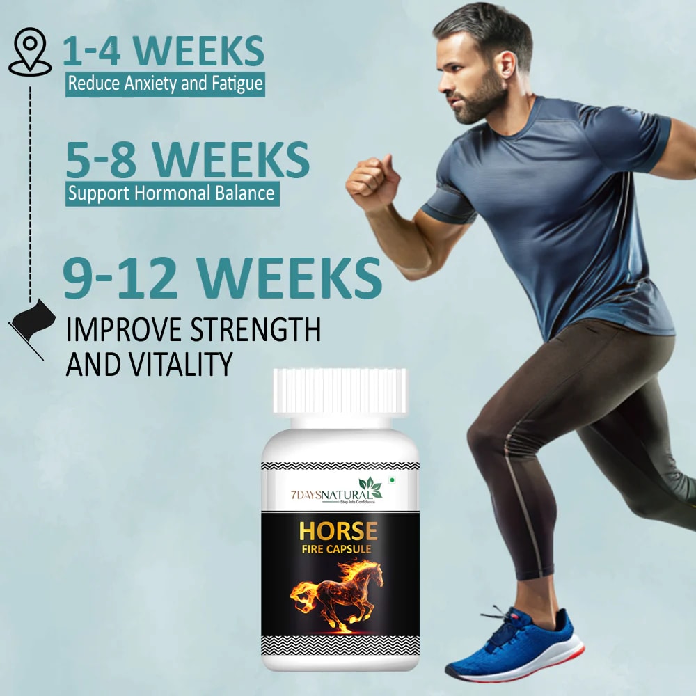Horse fire Gold Capsule 