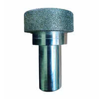 25mm D Diamond Mounted Points - Color: Silver