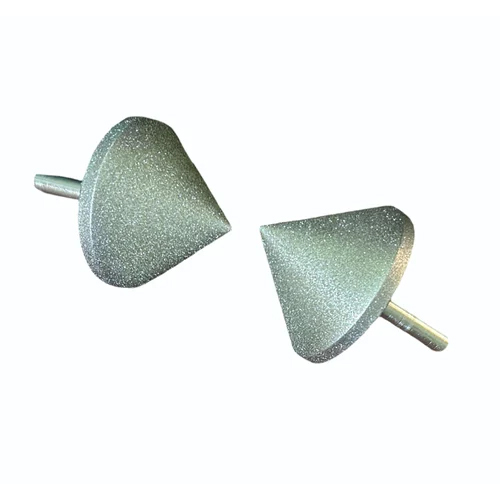 Cone Type Electroplated Diamond Tools - Color: Silver