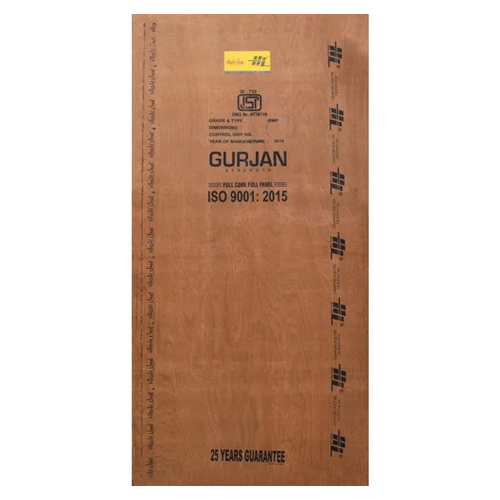 Waterproof Gurjan Plywood