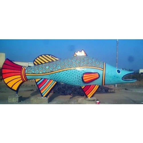 Fish Statue Rabat Frp Fish Statue - Color: Multicolor at Best Price in Ahmedabad | Sandip ...