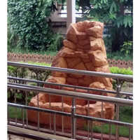 Decorative Garden Sculpture - Color: Brown