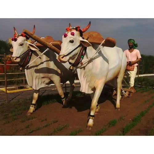 Bullock Cart Sculpture