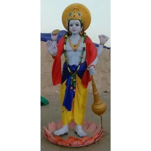 Fiber God Vishnu Statue