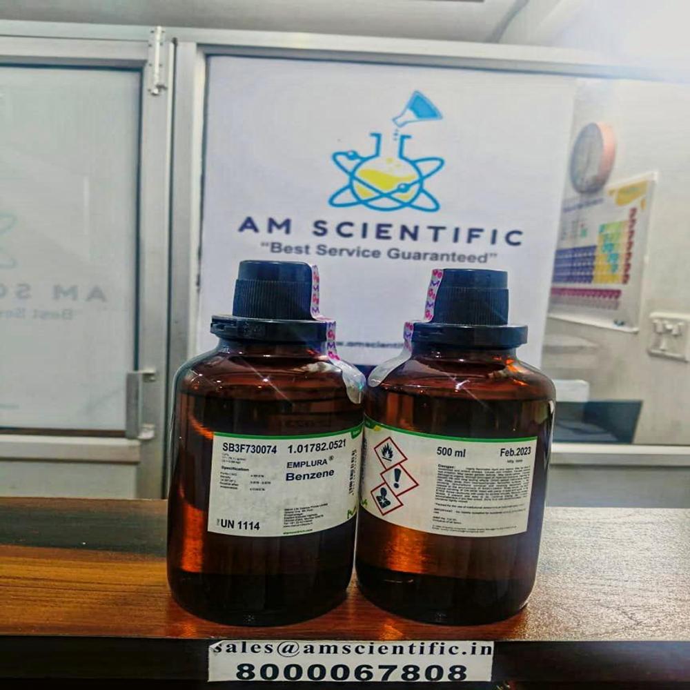 99% बेंसिन EMPLURA MERCK, रासायनिक ग्रेड, 500ml