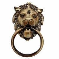 BK-803 Brass Lion Door Knocker