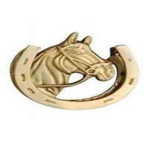 BK-808 Brass Horse Door Knocker